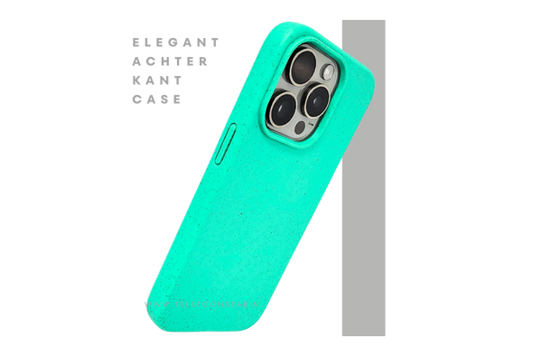 Turquoise iPhone 15 Pro Hoesje – Fris Kleurrijk & Beschermend | Telefoonstar.nl