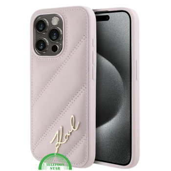 Hoesje voor iPhone 16 Pro Max Luxe Hoesje Roze – Stijlvolle Bescherming met Elegant Design
