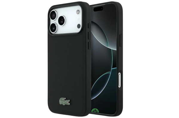 Hoesje voor iPhone 17 Pro Max Carbon Grip Shield Case &ndash; Zwart Soft Touch