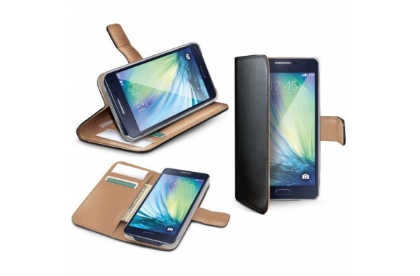 Samsung A6 2018 Celly Bookcase Hoesje Zwart