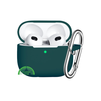 Hoesje voor AirPods 3 met Karabijnhaak