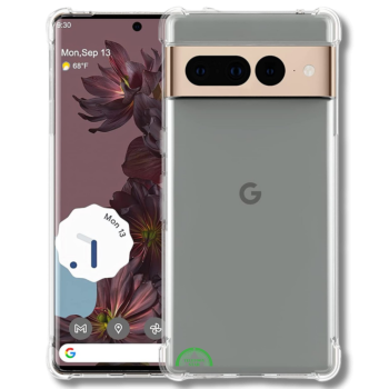 Hoesje voor Google Pixel 8 Transparant Anti-Shock Siliconen Backcover