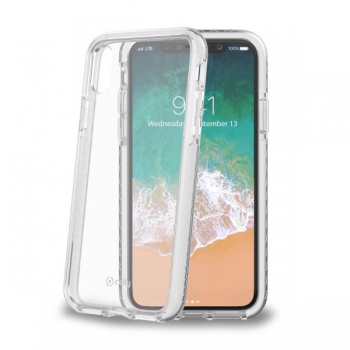 Celly Anti shock shield for iPhone X Transparant