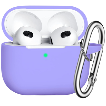 Apple AirPods Pro 3 Siliconen Hoesje Lila