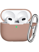 Apple AirPods Pro 3 Siliconen Hoesje Zalm