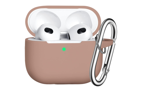 Apple AirPods Pro 3 Siliconen Hoesje Zalm