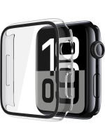 Apple Watch Series 10 (42mm) 360 graden beschermhoesje Transparant