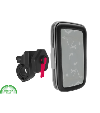 Fietshouder met Waterdichte Telefoonhoes – Spatwaterdicht en Schokbestendig