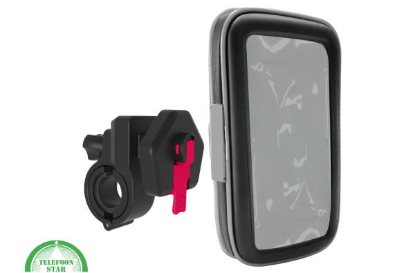 Fietshouder met Waterdichte Telefoonhoes – Spatwaterdicht en Schokbestendig