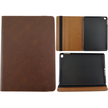 iPad 9,7 inch 2017 Premium Hoesje Origineel 100% Leer Bruin