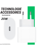 Originele Apple 20W USB-C Power Adapter &ndash; Snelle en Veilige Oplader voor iPhone en iPad