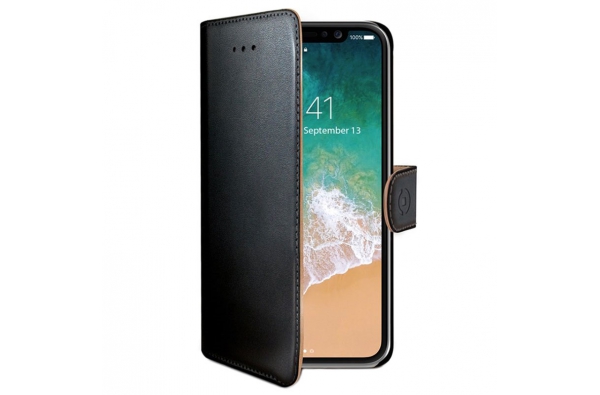 iPhone X Book Case Hoesje ECHT LEER