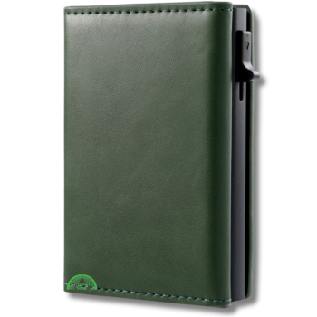 Mini Wallet Groen Luxe RFID Pop Bankpassen creditcards ID-kaarten