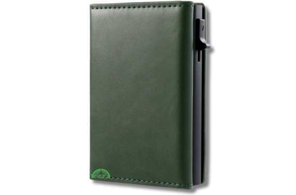 Mini Wallet Groen Luxe RFID Pop Bankpassen creditcards ID-kaarten