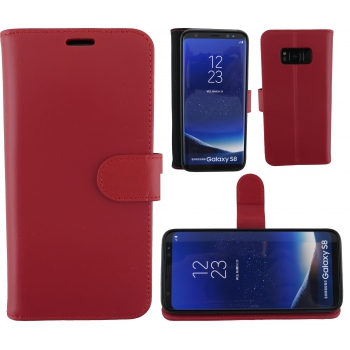 Samsung Galaxy S8 100% Leer Rood