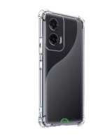 Hoesje voor Motorola G35 Transparant met Verstevigde Hoeken
