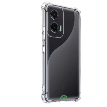 Hoesje voor Motorola G35 Transparant met Verstevigde Hoeken