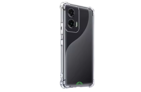 Hoesje voor Motorola G35 Transparant met Verstevigde Hoeken