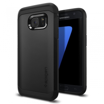 Samsung Galaxy S7 Armor Bescherming Hoesje Zwart