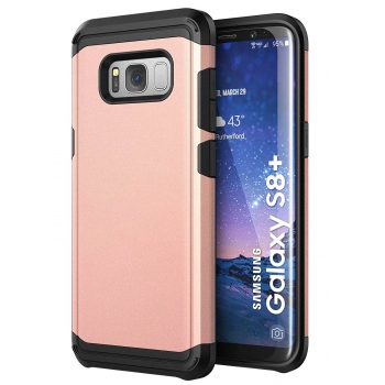 Samsung Galaxy S8 Plus Armor Bescherming Hoesje Rosé