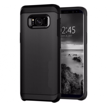 Samsung Galaxy S8 Plus Armor Bescherming Hoesje Zwart