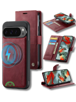 Hoesje Pixel 10 Bookcase Rood 2-in-1 Stijlvolle Wallet Case met Kaarthouder