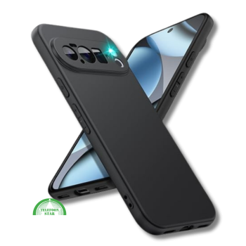 Hoesje voor Google Pixel 9 Zwart Backcover met sluit strak 