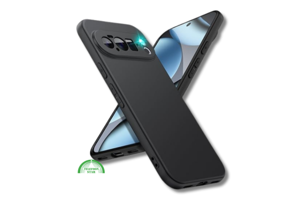 Hoesje voor Google Pixel 9 Zwart Backcover met sluit strak 