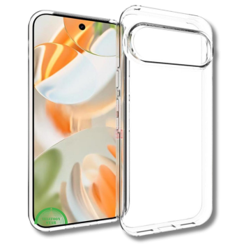 Hoesje Google Pixel 10 Transparante Backcover met sluit strak aan