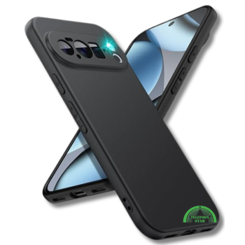 Hoesje Google Pixel 10 Pro Zwart Soft-Touch Case strak