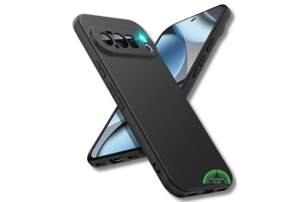 Hoesje Google Pixel 10 Pro Zwart Soft-Touch Case strak