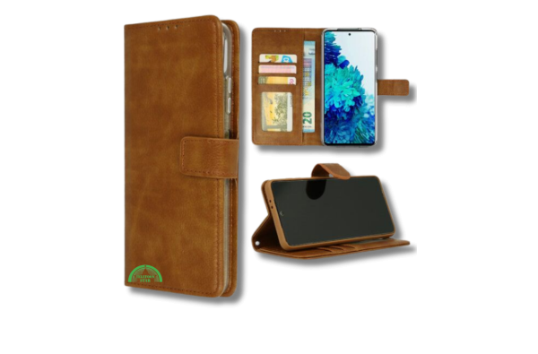 Hoesje voor Google Pixel 8 Bruin Bookcase Kunstleer met Pasjeshouder