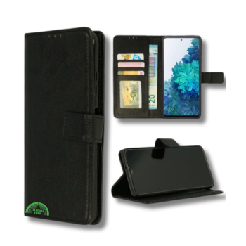 Hoesje voor Google Pixel 8 Zwart Bookcase Kunstleer met Pasjeshouder