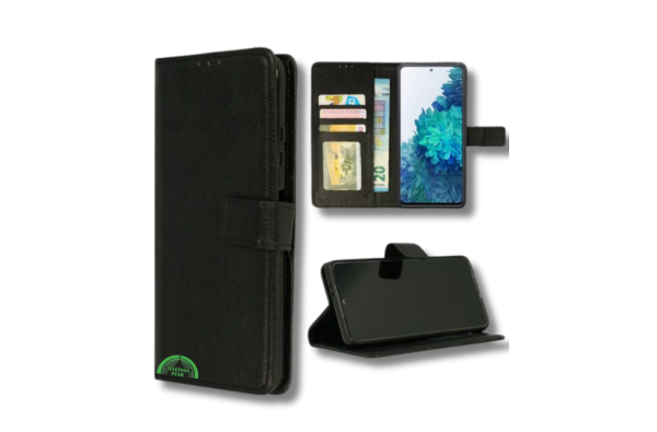 Hoesje voor Google Pixel 8 Zwart Bookcase Kunstleer met Pasjeshouder