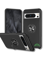 Hoesje voor Google Pixel 8a zwart met Ringhouder