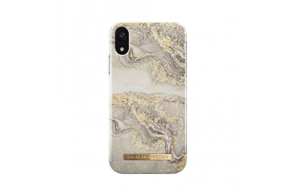 iDeal Fashion Case Sparkle Greige Marble iPhone 11/XR