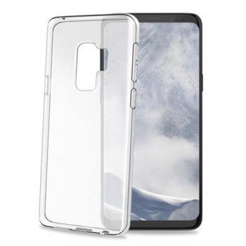 Samsung Galaxy S9 Plus transparante witte gelskin hoes
