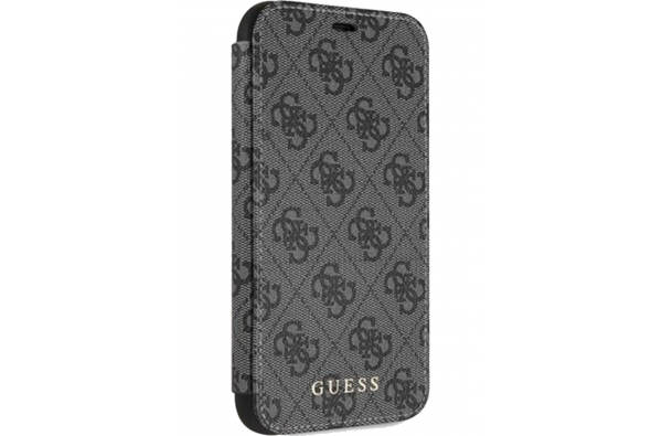 Apple iPhone XR Originele GUESS - Boek Case (grijs)