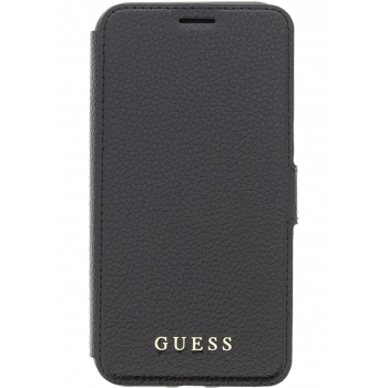 Apple iPhone XR Originele GUESS - Boek Case (zwart)