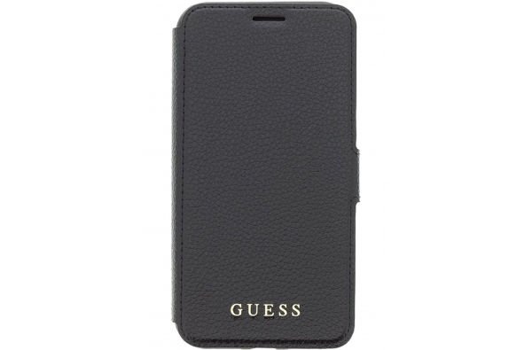 Apple iPhone XR Originele GUESS - Boek Case (zwart)