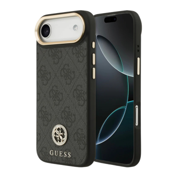 Luxe Protectcase voor iPhone 17 Air – Guess Black top