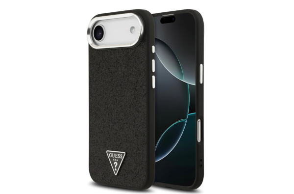 Luxe Protectcase voor iPhone 17 Air – Guess Black stevig