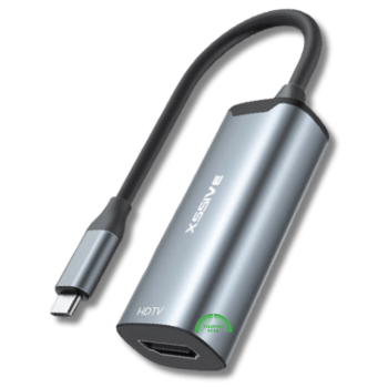 HDMI naar USB-C Adapter &ndash; HDTV Beeld Overzetten