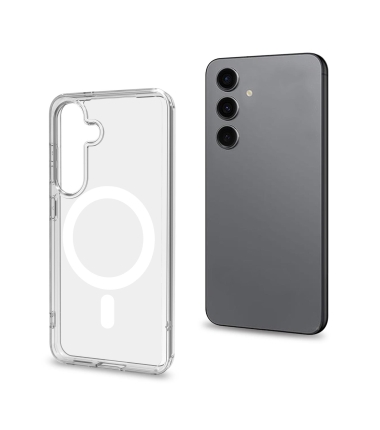 S25 Edge doorzichtig silicone draadloos oplaadbaar