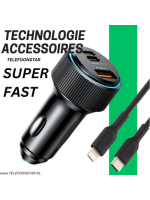 Autolader Omgekeerd opladen met 38W en dual poort snellader