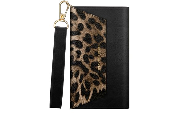 Panterprint Wallet Hoesje iPhone 13 Pro – Luxe & Polsband | Telefoonstar