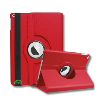 Hoesje voor iPad 10.2 inch (2021) 9e generatie en 8e generatie Rood Slank licht en stevig