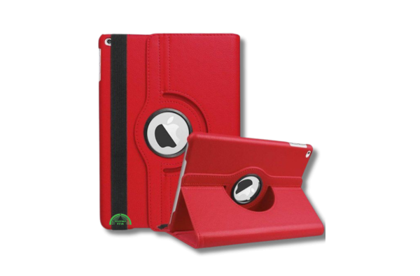 Hoesje voor iPad 10.2 inch (2021) 9e generatie en 8e generatie Rood Slank licht en stevig