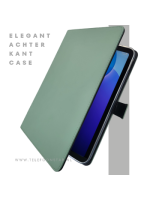 iPad 11e Gen 2025 Hoes Luxe Groene Bookcase 11 inch Schokbestendig