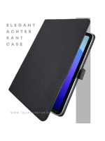 iPad 10de Gen 2022 Luxe Zwarte Bookcase 10.9 inch Schokbestendig